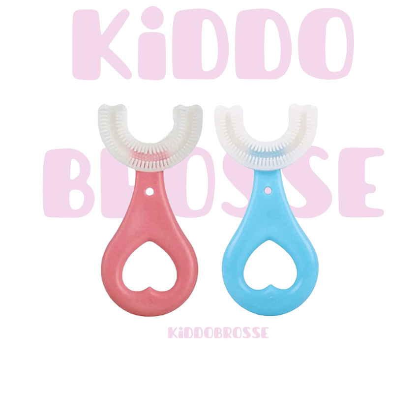 Lot de 2 KiddoBrosse 360° pour Enfant