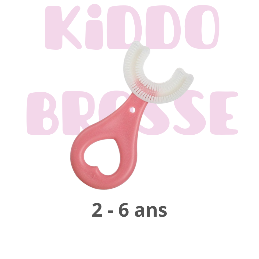 Lot de 2 KiddoBrosse 360° pour Enfant