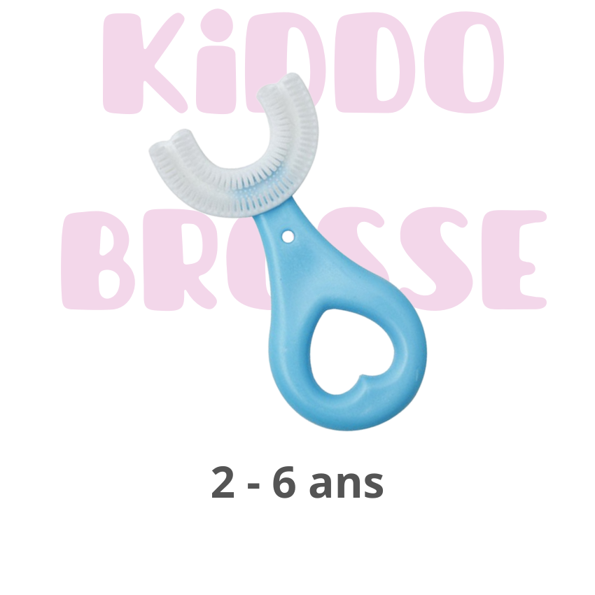 Lot de 2 KiddoBrosse 360° pour Enfant