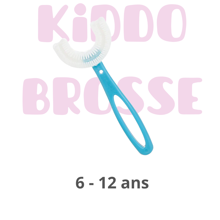 Lot de 2 KiddoBrosse 360° pour Enfant