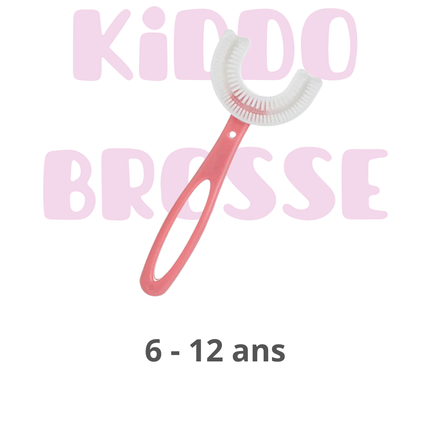 Lot de 2 KiddoBrosse 360° pour Enfant